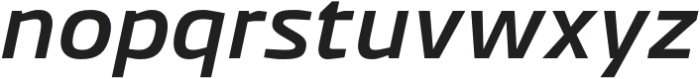 Wintler Medium Italic otf (500) Font LOWERCASE
