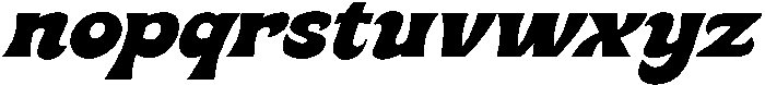 Wiona Oblique otf (400) Font LOWERCASE