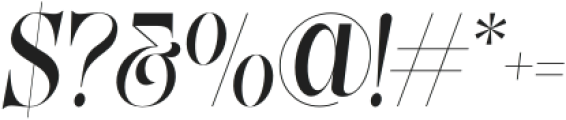 Wiraile Italic otf (400) Font OTHER CHARS