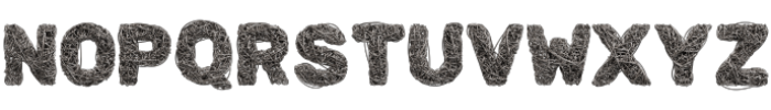 Wire Forge Bitmaps otf (400) Font LOWERCASE