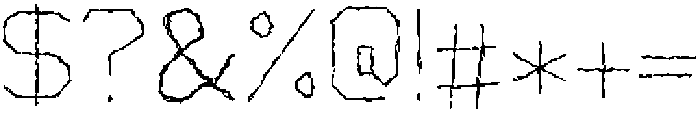 Wirzz Regular otf (400) Font OTHER CHARS