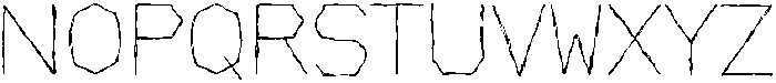 Wirzz Regular otf (400) Font UPPERCASE