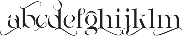 Wisdom in Strength Light otf (300) Font LOWERCASE