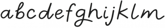 Wisely Regular otf (400) Font LOWERCASE