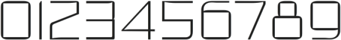 Wisfox Thin otf (100) Font OTHER CHARS