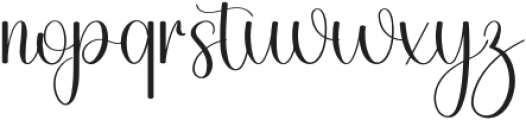Wish Sunshine Regular otf (400) Font LOWERCASE