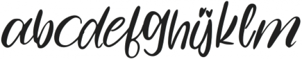 WishYouRegular otf (400) Font LOWERCASE