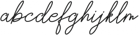 Wisheslight otf (300) Font LOWERCASE