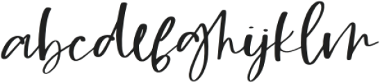 Wishmaker Regular otf (400) Font LOWERCASE