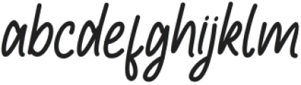 Wishtarly Grouthen Regular otf (400) Font LOWERCASE