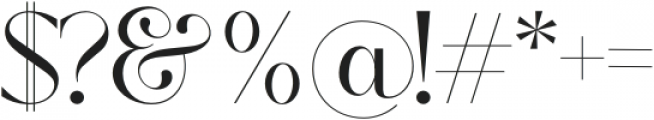 Wistenia Regular otf (400) Font OTHER CHARS