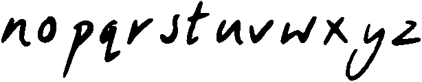 Wisteria Regular otf (400) Font LOWERCASE