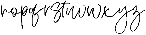 Wisteria otf (400) Font LOWERCASE