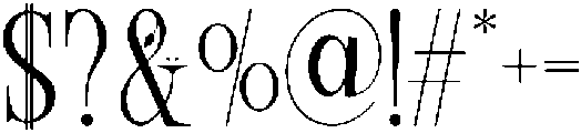 Wisteria otf (400) Font OTHER CHARS