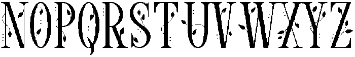 Wisteria otf (400) Font UPPERCASE