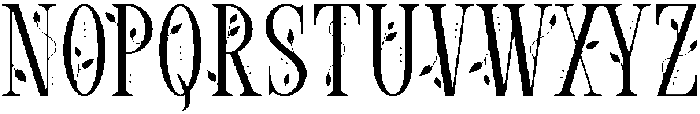 Wisteria otf (400) Font LOWERCASE