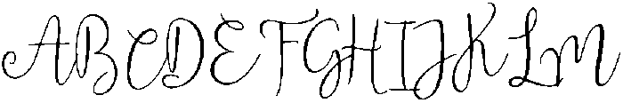 Wisteria otf (400) Font UPPERCASE