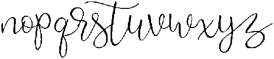 Wisteria otf (400) Font LOWERCASE