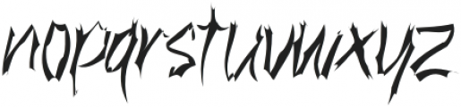 Witch Home Regular otf (400) Font LOWERCASE