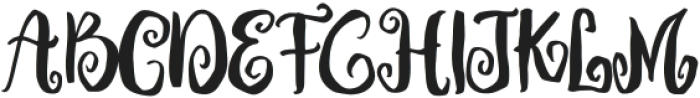 Witch Party otf (400) Font UPPERCASE