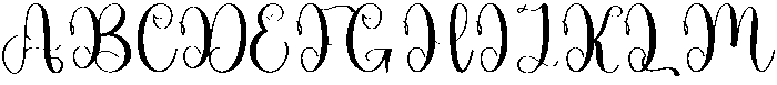 Witch Regular otf (400) Font UPPERCASE