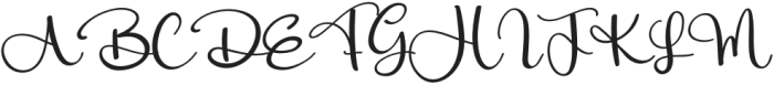 Witch Regular otf (400) Font UPPERCASE