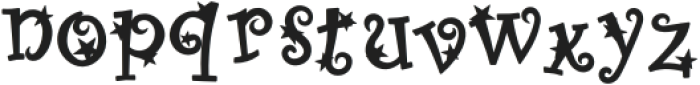 Witch Vibes Regular otf (400) Font LOWERCASE