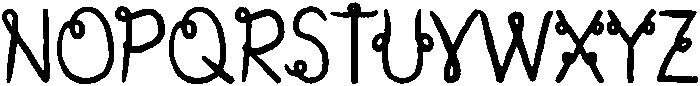 Witchcraft Regular otf (400) Font UPPERCASE