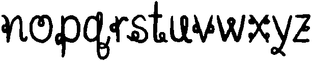 Witchcraft Regular otf (400) Font LOWERCASE