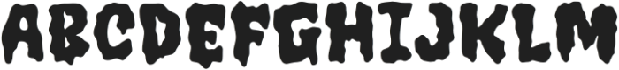Witchcrawl Regular otf (400) Font UPPERCASE