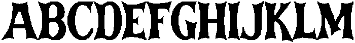 Witchlight Halloween Regular otf (300) Font UPPERCASE