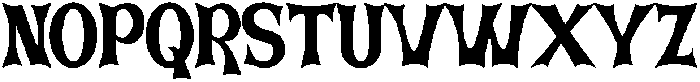 Witchlight Halloween Regular otf (300) Font UPPERCASE