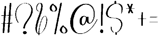 Witchy Regular otf (400) Font OTHER CHARS