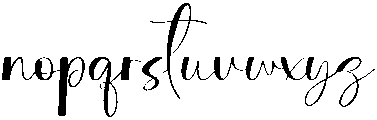 Witchy Regular otf (400) Font LOWERCASE