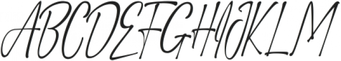 Witha Sign II otf (400) Font UPPERCASE