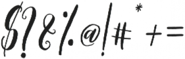 willbelove otf (400) Font OTHER CHARS