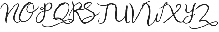 willshiffe Regular otf (400) Font UPPERCASE