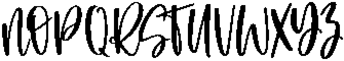 winterland otf (400) Font UPPERCASE