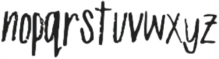witchy otf (400) Font LOWERCASE