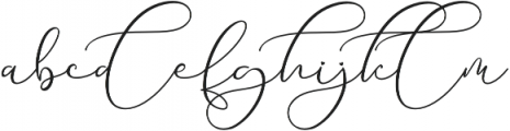 with you otf (400) Font LOWERCASE
