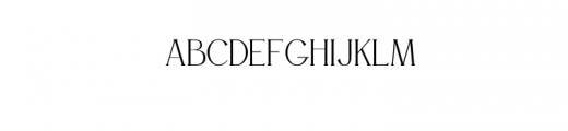 WILLSON.ttf Font LOWERCASE