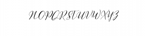 Wisteria.ttf Font UPPERCASE