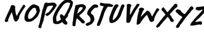 Widdershins Italic Font UPPERCASE