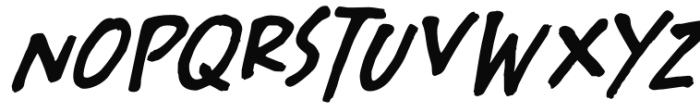 Widdershins Italic Font LOWERCASE