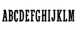 Wingman Serif Solid Font LOWERCASE