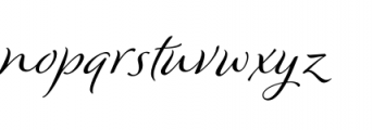 Winsome Font LOWERCASE