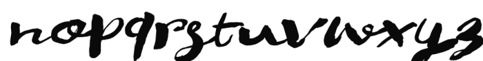 Winterberry Italic Font LOWERCASE