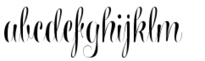 Wishes Script Pro Display Bold Font LOWERCASE
