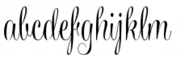 Wishes Script Pro Text Regular Font LOWERCASE