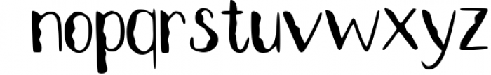 Wicked Halloween Font Font LOWERCASE